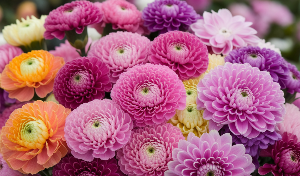 bouquet-fleurs-carnations-chrysanthemes-camelias