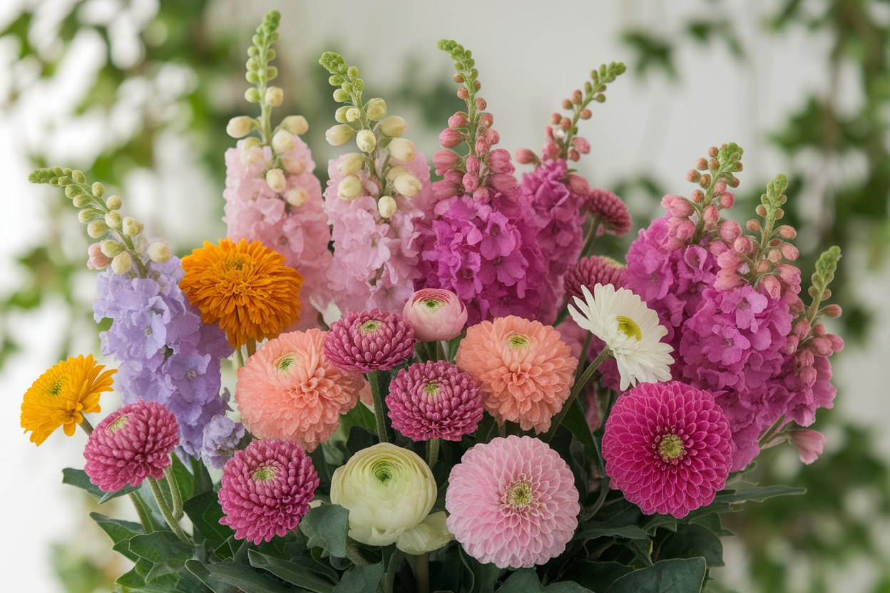 Fleurs en N : Liste Complète avec Photos