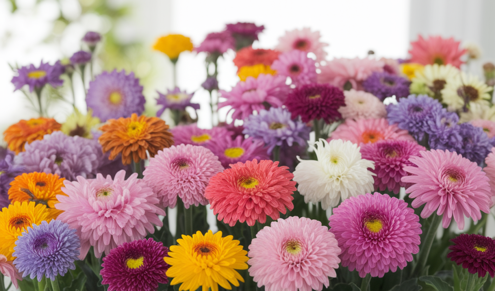 fleurs-z-couleurs-vives-bokeh