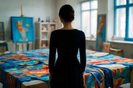 silhouette-femme-tissus-atelier-moderne