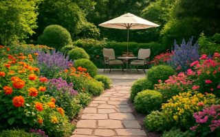 jardin-fleurs-chemin-terrasse-meubles