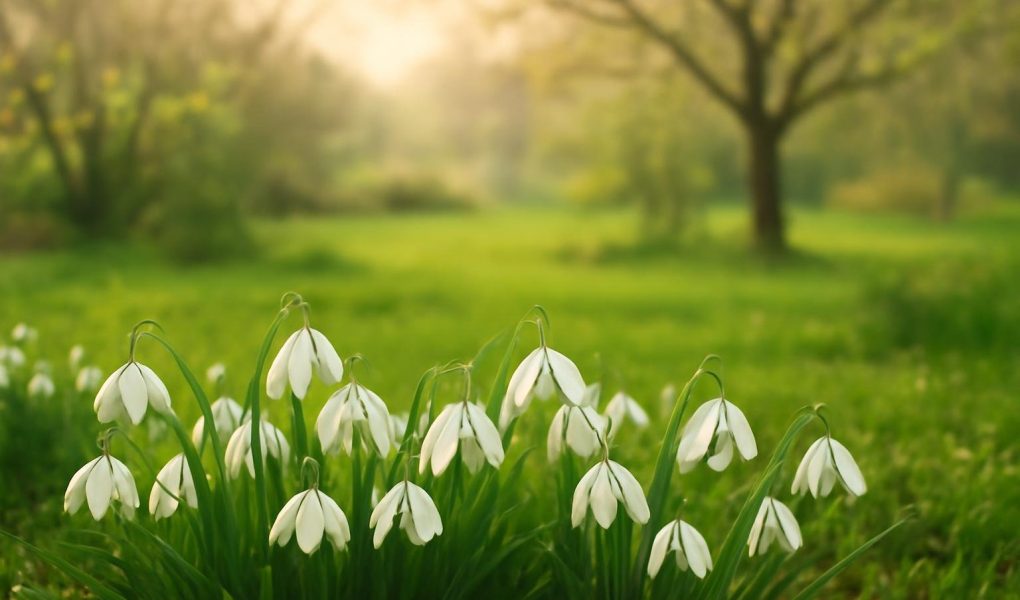 fleurs-perce-neiges-printemps-jardin