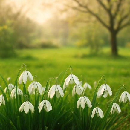 fleurs-perce-neiges-printemps-jardin