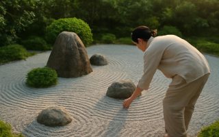 jardin-zen-graviers-pierres-plantes