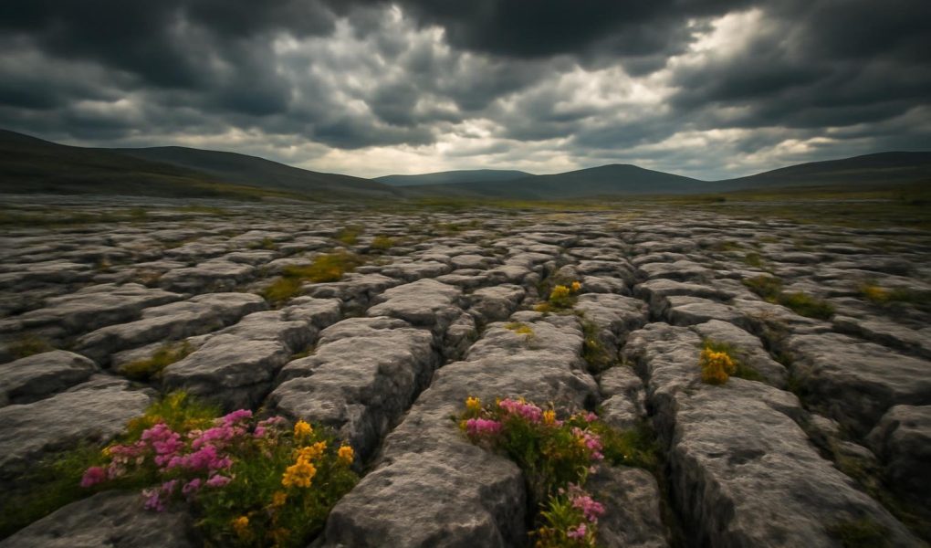 paysage-burren-rochers-fleurs-sauvages