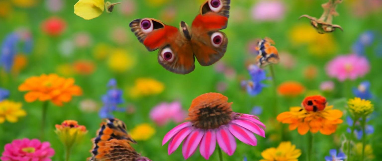 jardin-luxuriant-fleurs-insectes-papillons