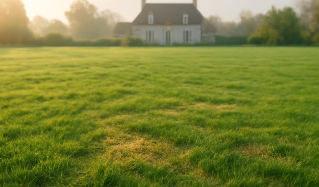 pelouse-verte-imperfections-maison-campagne