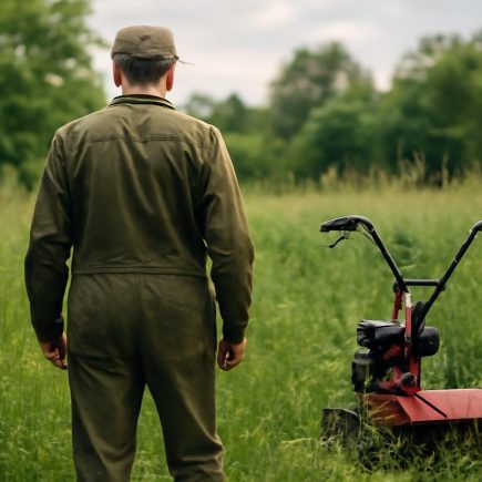 jardinier-vetements-travail-herbes-hautes-motoculteur