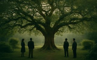 noyer-central-personnes-jardin-mystere