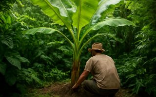 jardin-tropical-luxuriant-bananier-jardinier