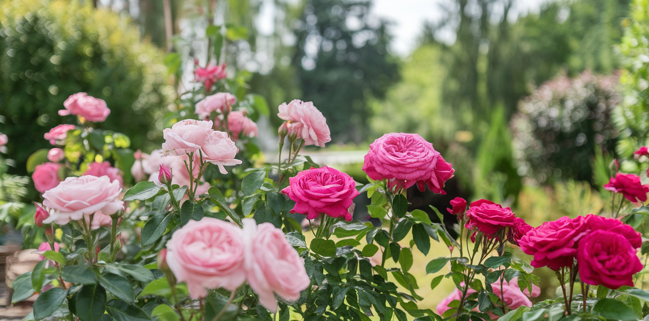 fleurs-lauriers-roses-jardin-luxuriant