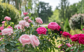 fleurs-lauriers-roses-jardin-luxuriant