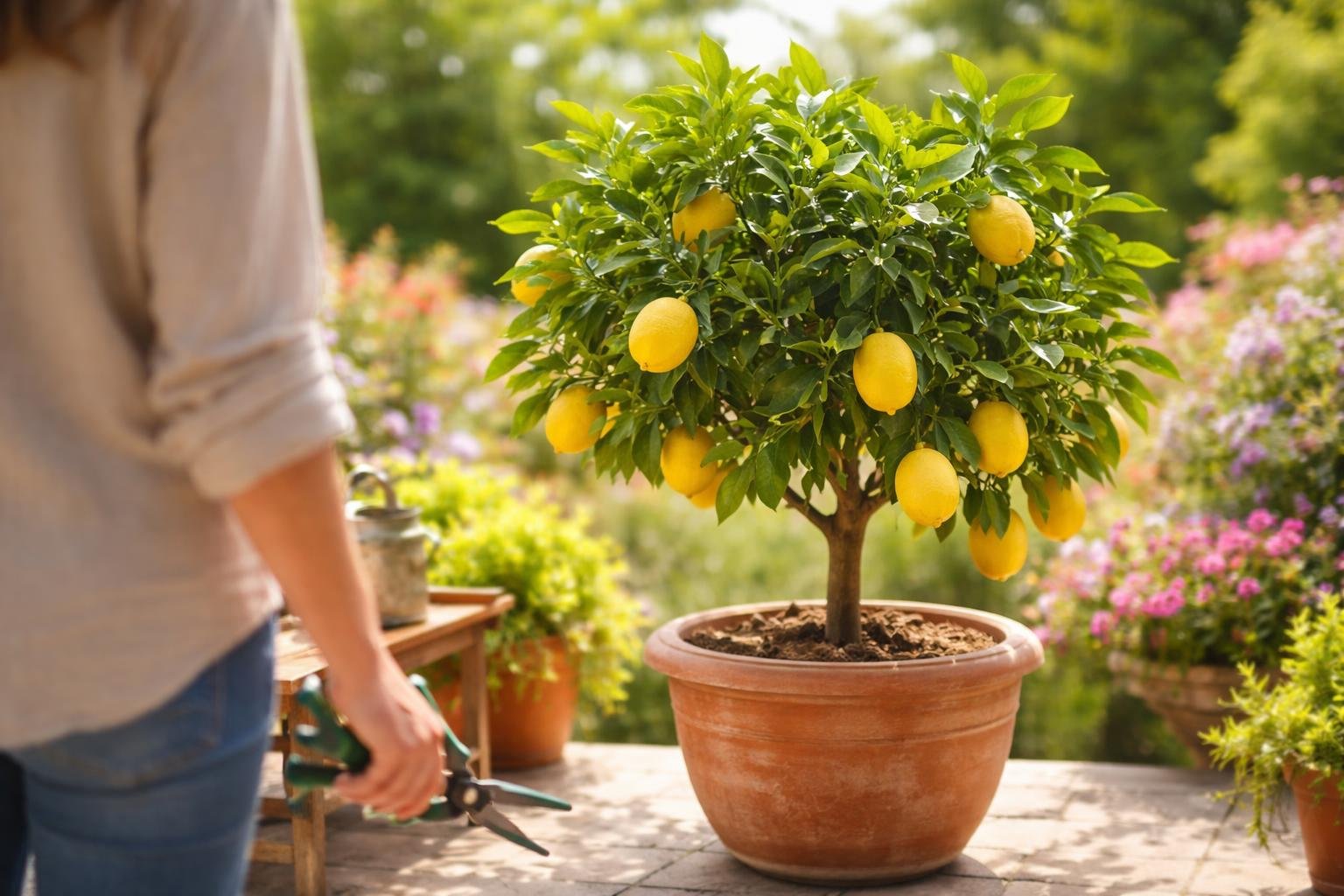 Taille du Citronnier en Pot : Quand et Comment Tailler ?
